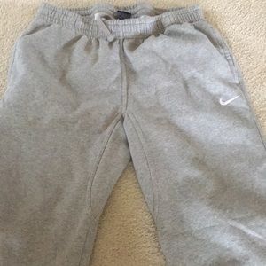 Gray sweats